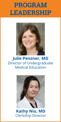 UME Program Leadership - Julie Penzner and Kathy Niu