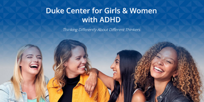 Screen Shot from Center for Girls & Women with ADHD website