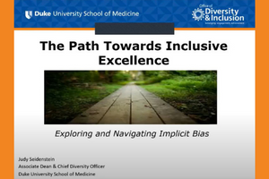 The Path Toward Inclusive Excellence - Opening Slide