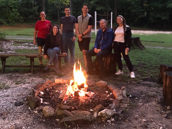 Med-Psych Campfire in Duke Forest