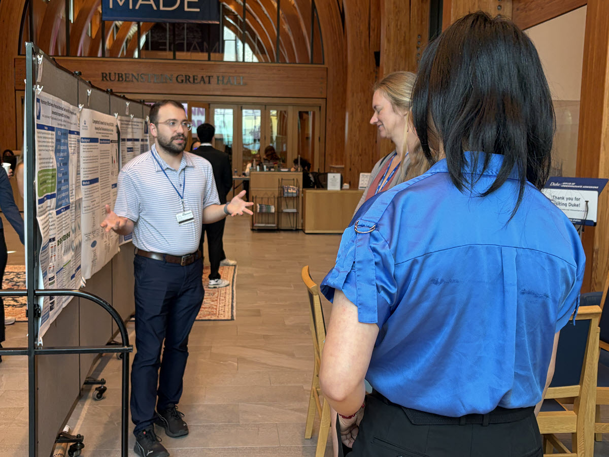 Poster presentation at Duke Psychiatry research retreat