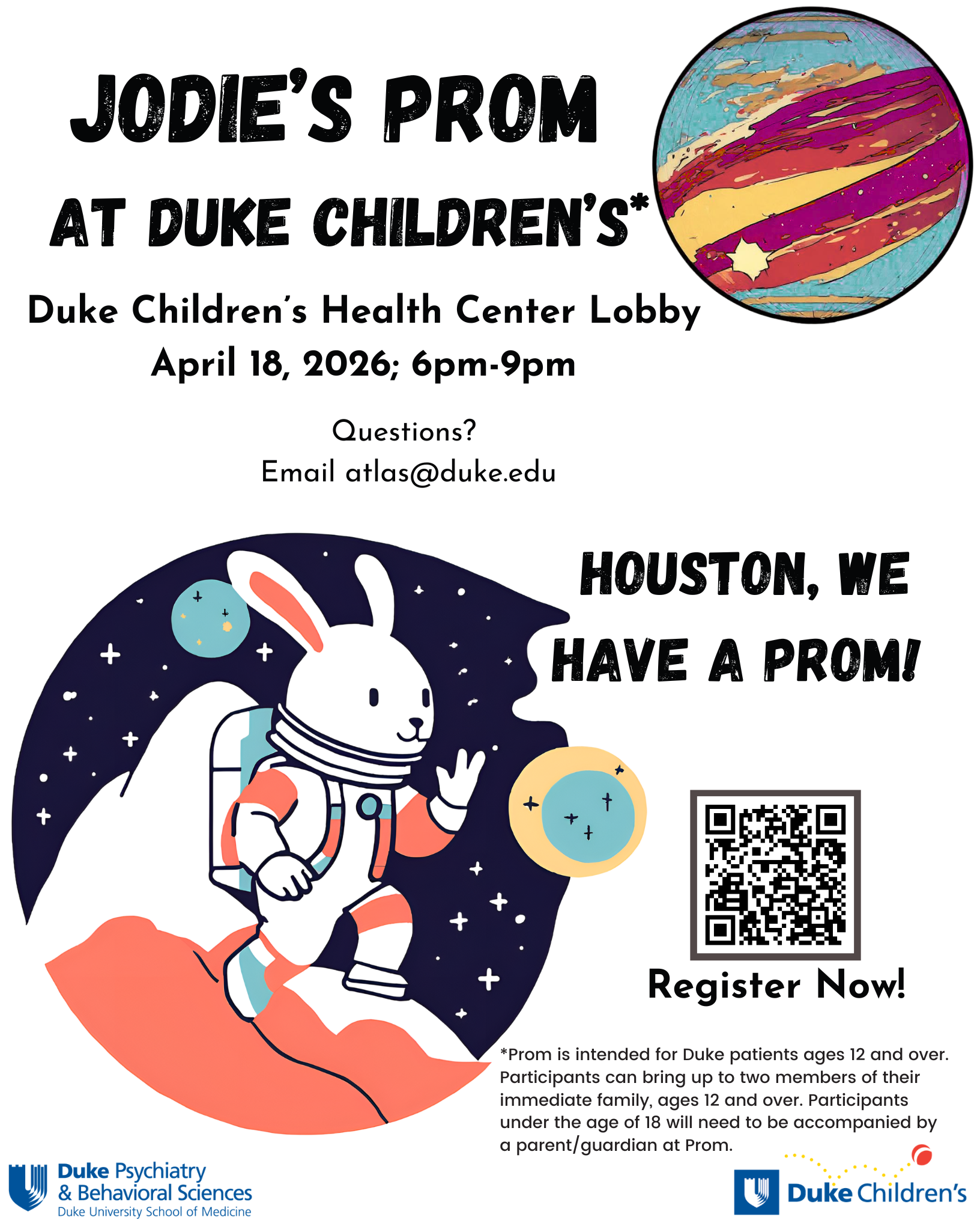 Register for Jodie's Prom 2026