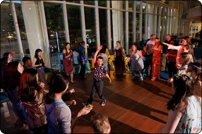 People dancing at Jodie's Prom