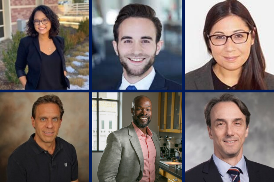 Headshots of 6 co-authors of op-ed