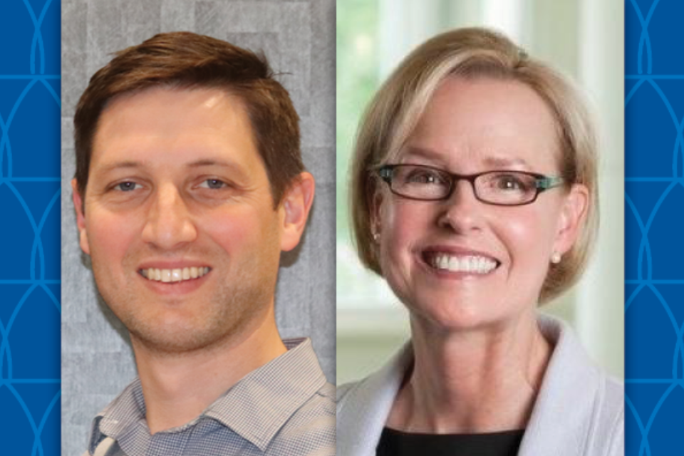 Matthew Engelhard and Geraldine Dawson