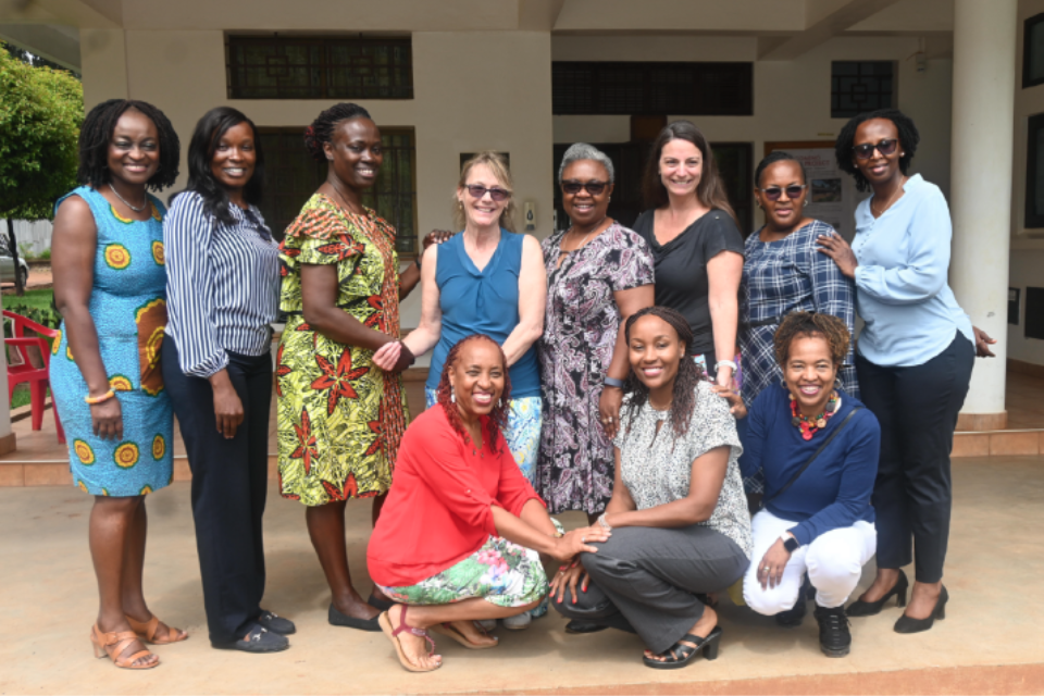 Participants in the first East African Women’s Leadership Consortium, which took place in Tanzania in February 2024.