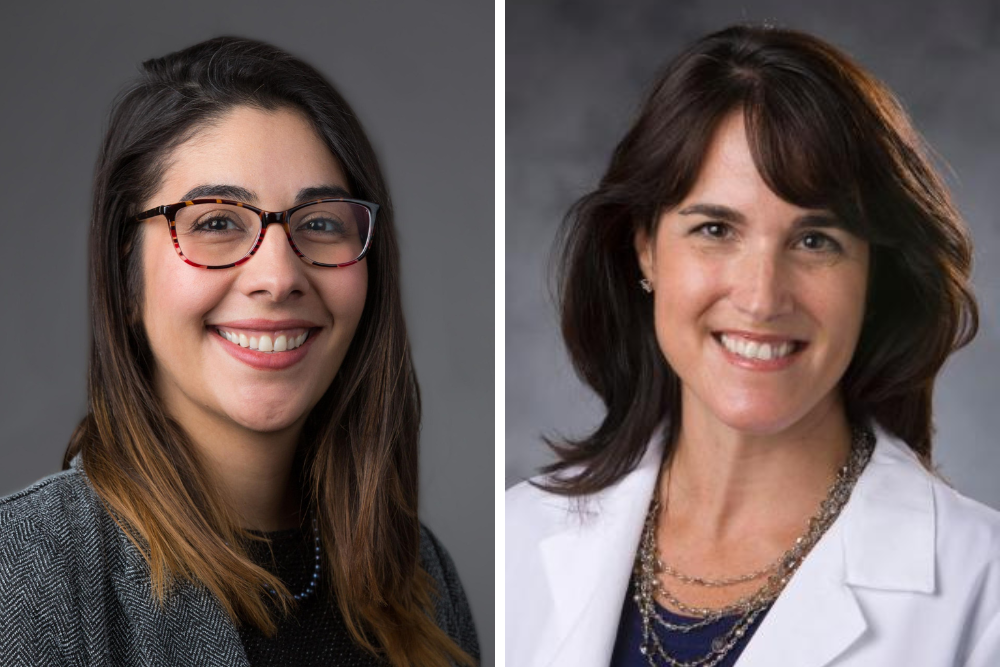 Katherine Ramos and Laura Porter