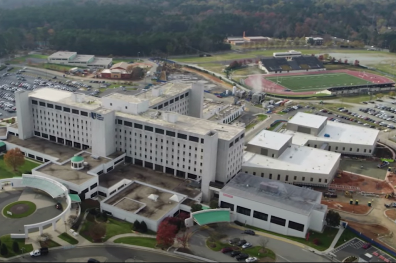 Duke Behavioral Health Center North Durham - aerial view