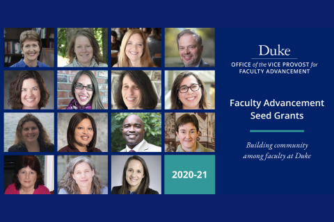 Faculty Advancement Seed Grant Winners