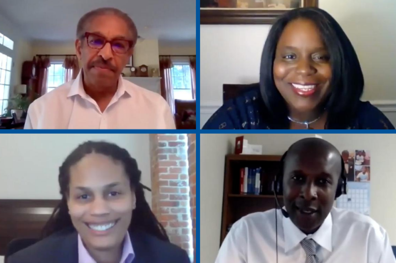 Clockwise from top left: Ben Reese, Ernestine Briggs King, Damon Tweedy, Annise Weaver