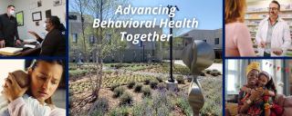 Advancing Behavioral Health Together. Photo collage.