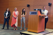 From left: Annise Weaver, McLean Pollock, Angela Tunno, and Sheree Harmon