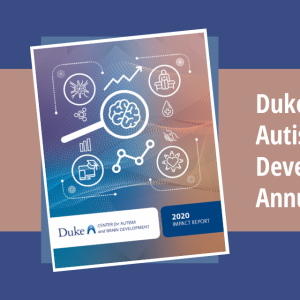 Autism Center Annual Report Cover
