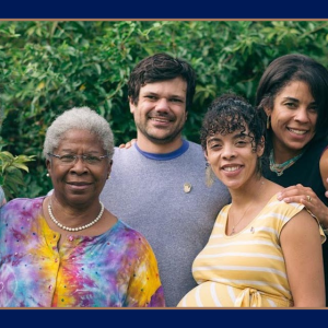 The Wilson family. From left to right: Kenneth Wilson, Joanne Wilson, ​Warren Christian, Sadie ​​Wilson, Nora Wilson Dennis and Paul Dennis.
